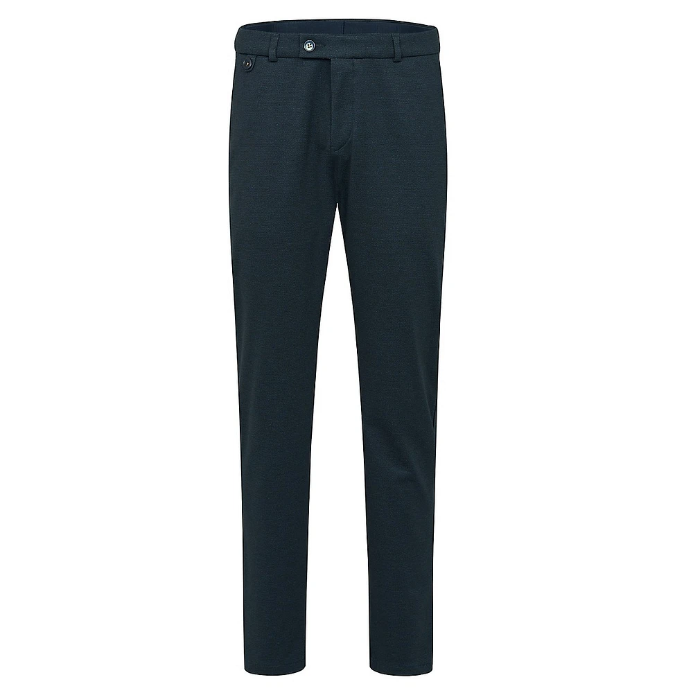 Modern-Fit Flat-Front Pants