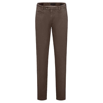 Flat-Front Chino Pants