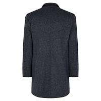Manteau de voiture en laine mélangée