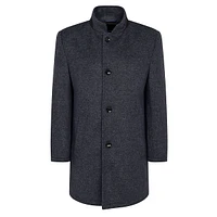 Manteau de voiture en laine mélangée