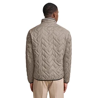 Lightweight Quilted Bomber Jacket