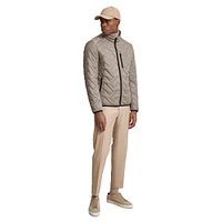 Lightweight Quilted Bomber Jacket