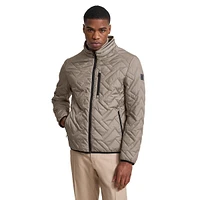 Lightweight Quilted Bomber Jacket