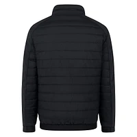 Water-Resistant Quilted Bomber Jacket