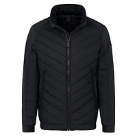 Water-Resistant Quilted Bomber Jacket