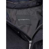 Water-Repellent Leisure Zip-Pocket Jacket