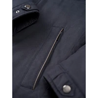 Water-Repellent Leisure Zip-Pocket Jacket