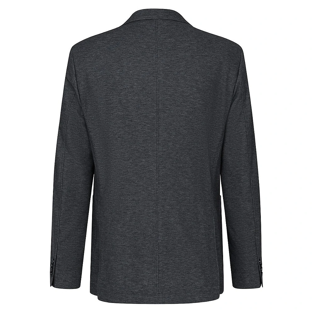 Single-Breasted Stretch-Jersey Sports Jacket