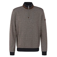 Quarter-Zip Cotton Sweatshirt