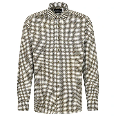 Slim-Fit Printed Easy-Care Shirt