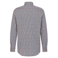 Modern-Fit Plaid Easy-Care Shirt