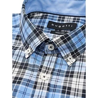 Button-Down Plaid Oxford Shirt