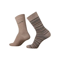 Men's 3-Pair Comfort-Top Crew Socks