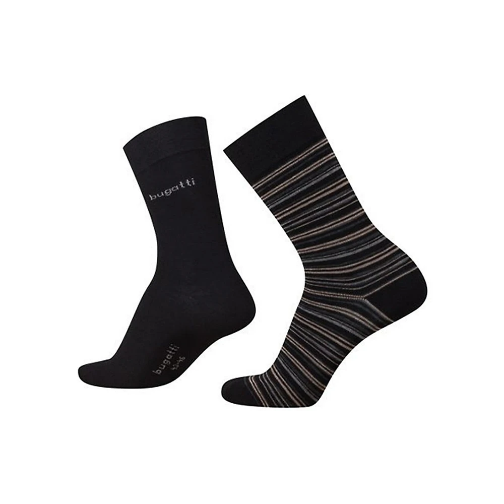 Men's -Pair Comfort-Top Crew Socks