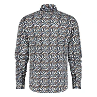 Carabiner Ropes Printed Stretch Shirt