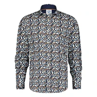 Carabiner Ropes Printed Stretch Shirt