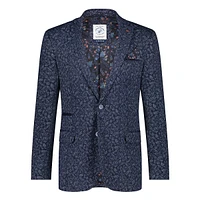 Pique Leafs Regular-Fit Blazer