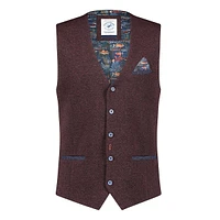 Piqué-Knit Vest