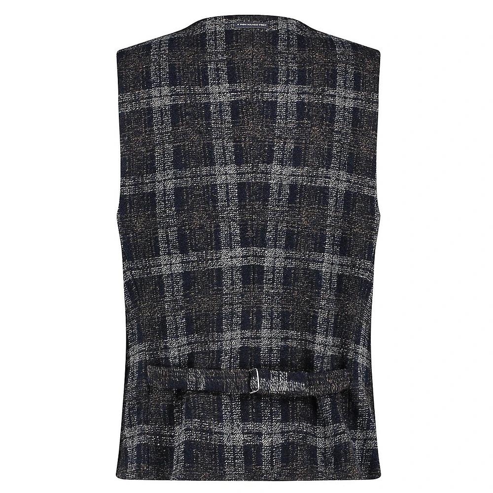 Plaid Vest