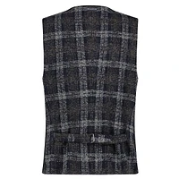 Plaid Vest