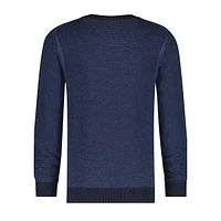 Classic Cotton & Merino Wool Pullover Sweater