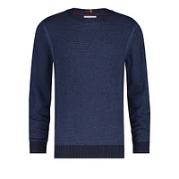 Classic Cotton & Merino Wool Pullover Sweater