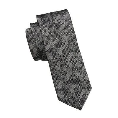 Classic-Cut Camouflage Tie