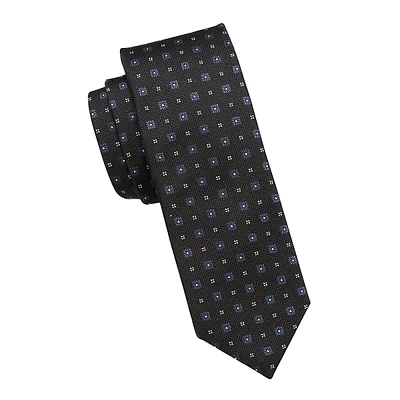 Classic-Cut Floral Tie