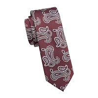 Classic-Cut Paisley Tie