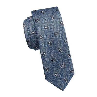 Classic-Cut Paisley Tie