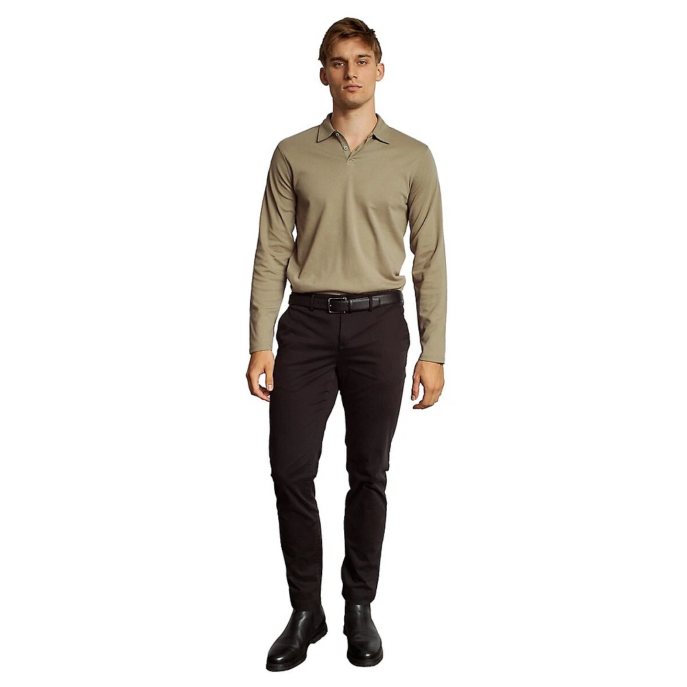 Boreal Long-Sleeve Polo Shirt