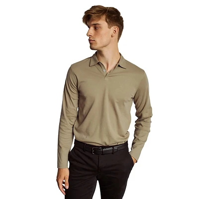 Boreal Long-Sleeve Polo Shirt