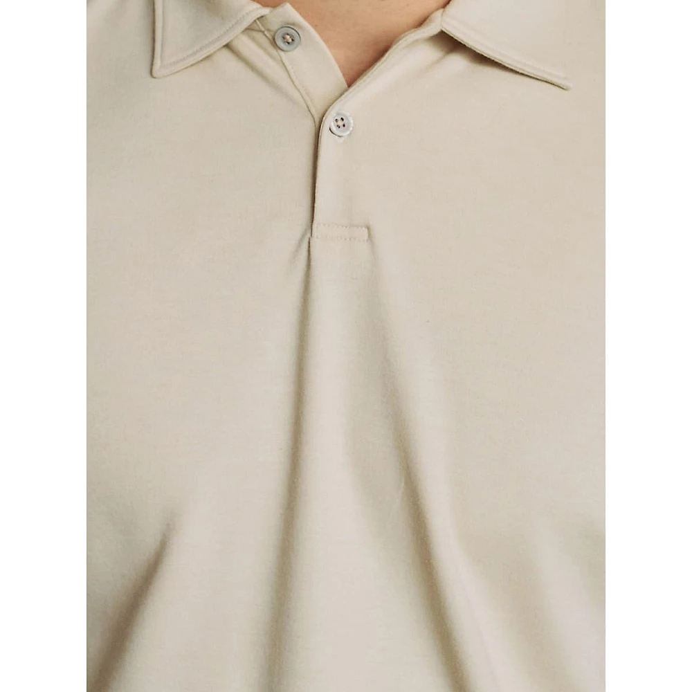 Boreal Regular-Fit Long-Sleeve Polo Shirt