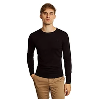 Jupiter Extrafine Merino Wool-Blend Crew-Neck Sweater