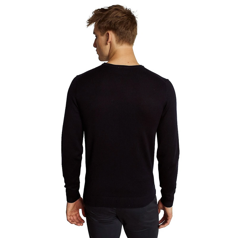 Jupiter Extrafine Merino Wool-Blend Crew-Neck Sweater
