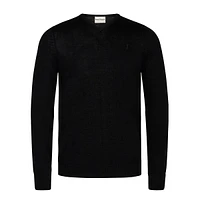 Uranus Extrafine Merino Wool-Blend V-Neck Sweater