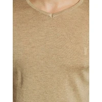 Uranus Merino-Wool Blend V-Neck Sweater