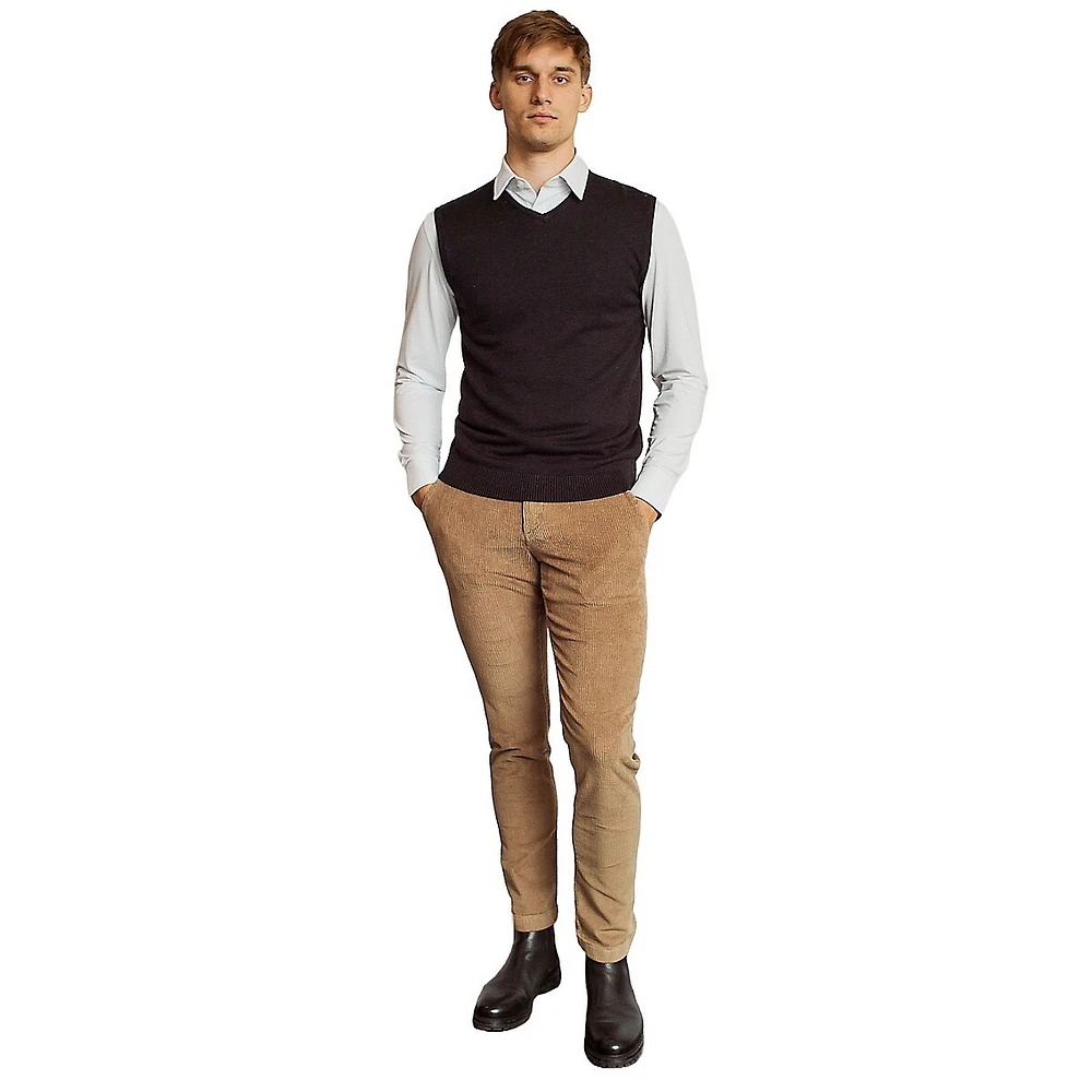 Merkur Extrafine Merino Wool-Blend Vest