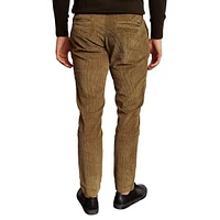 Kenn Tapered-Leg Corduroy Pants