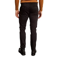 Malik Tapered-Leg Chino Pants