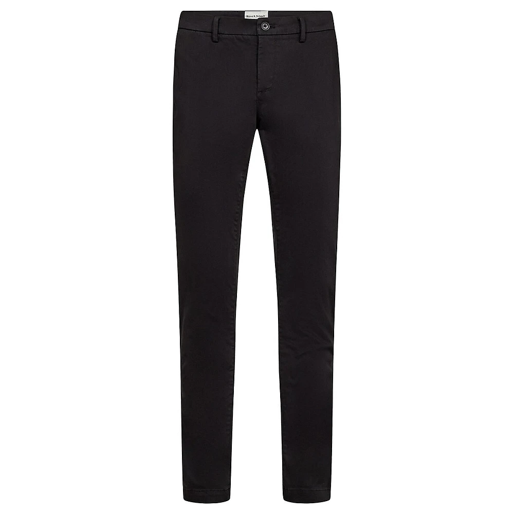 Malik Tapered-Leg Chino Pants