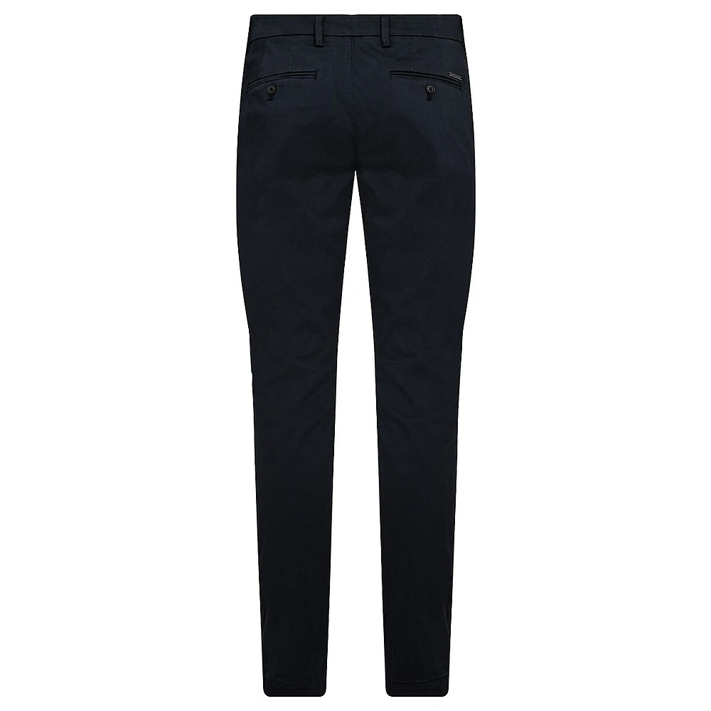 Malik Tapered-Leg Chino Pants