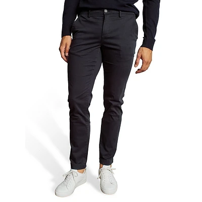 Malik Tapered-Leg Chino Pants