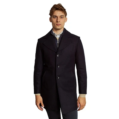 Portmore Slim-Fit Wool-Blend Coat & Zip-Out Bib