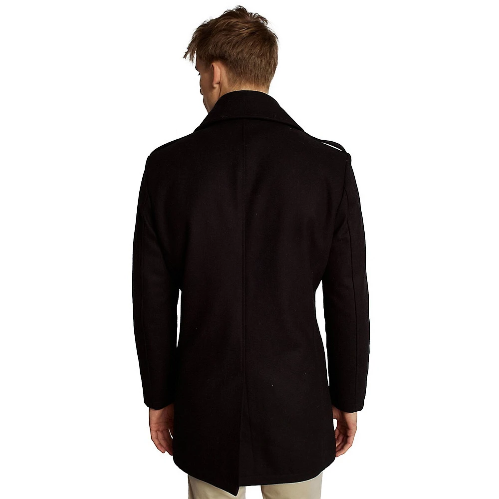 Buckland Slim-Fit Wool-Blend Coat