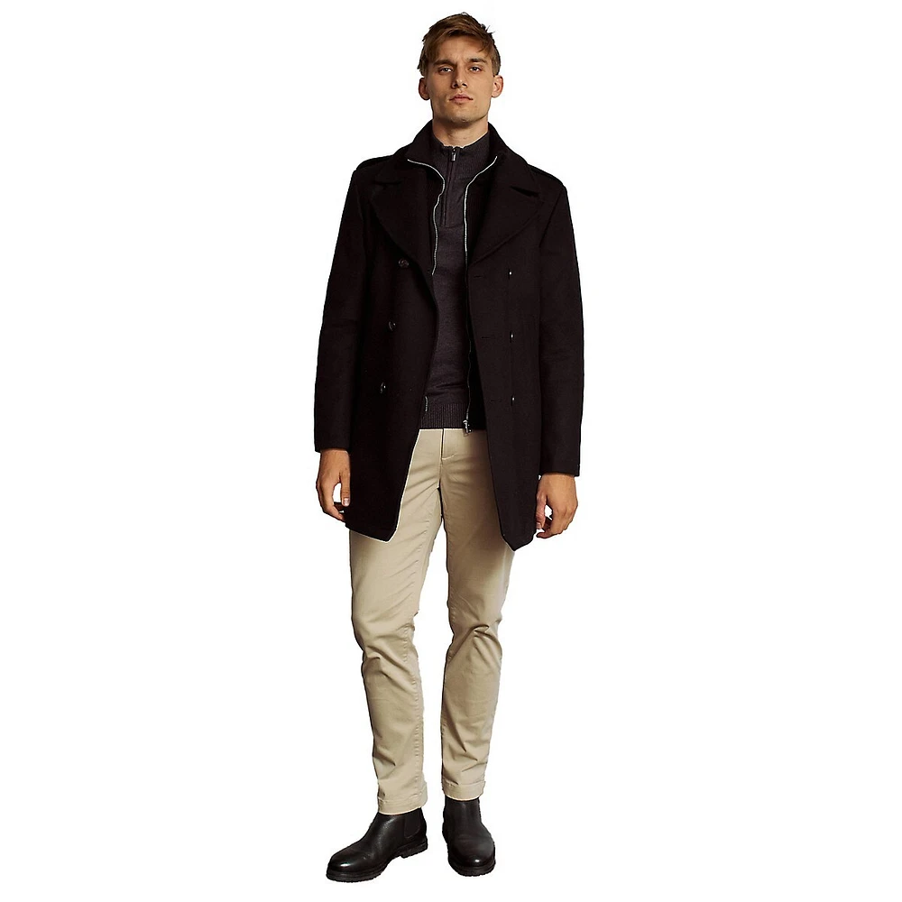 Buckland Slim-Fit Wool-Blend Coat