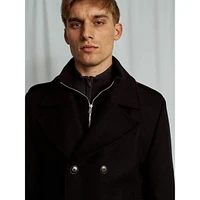 Buckland Slim-Fit Wool-Blend Coat