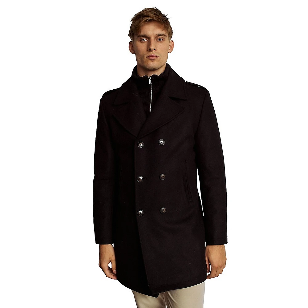 Buckland Slim-Fit Wool-Blend Coat