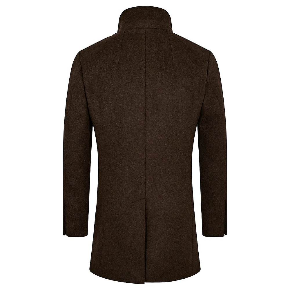 Ontario Slim-Fit 2-In-1 Wool-Blend Coat