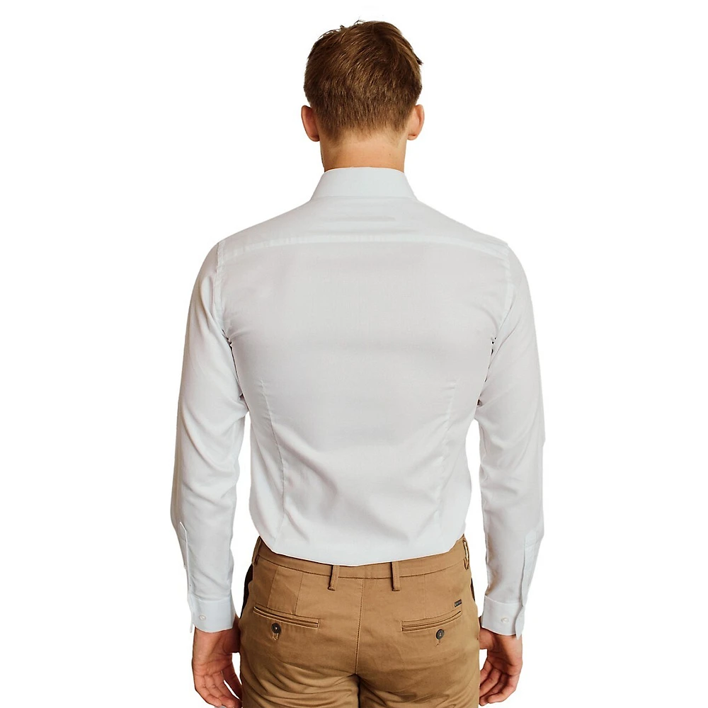 Millsap Modern-Fit Twill Dress Shirt